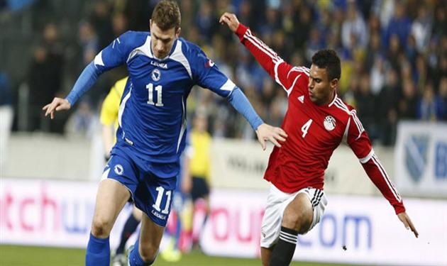 مصر والبوسنة ايدن جيكو واحمد سعيد اوكا مصر والبوسنة ايدن جيكو واحمد سعيد اوكا